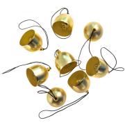 Dzwonki metalowe vintage 2,6cm złote 8szt. Wydawca: Dalprint. Dadada.pl Opakowanie Dzwonki metalowe vintage 2,6cm złote 8szt