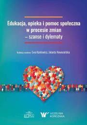 Okładka książki Edukacja, opieka i pomoc społeczna..