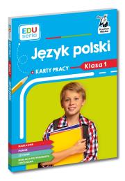 Okładka książki EDUseria. Język polski. Karty pracy. Klasa 1. Kapitan Nauka