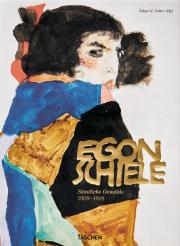 Egon Schiele. The Complete Paintings 1909–1918 wer. angielska. Autor: Natter Tobias G.. Dadada.pl Okładka książki Egon Schiele. The Complete Paintings 1909–1918 wer. angielska
