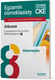 Okładka książki Egzamin ósmoklasisty 2027 Matematyka Arkusze