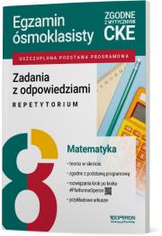 Egzamin ósmoklasisty SP 8 Matematyka Repetytorium. Autor: Pająk Małgorzata, Konstantynowicz Anna. Dadada.pl Okładka książki Egzamin ósmoklasisty SP 8 Matematyka Repetytorium