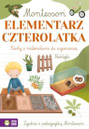 Okładka książki Elementarz czterolatka. Montessori