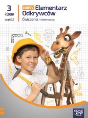 Elementarz Odkrywców klasa 3 część 2 zeszyt ćwiczeń Matematyka EDYCJA 2025. Autor: Bielenica Krystyna, Bura Maria, Kwil Małgorzata. Dadada.pl Okładka książki Elementarz Odkrywców klasa 3 część 2 zeszyt ćwiczeń Matematyka EDYCJA 2025