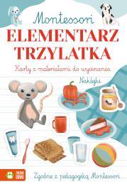 Okładka książki Elementarz trzylatka. Montessori