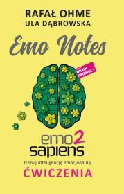 Emo Notes. Autor: Ula Dąbrowska, Ohme Rafał. Dadada.pl Okładka książki Emo Notes