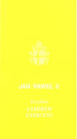 Encyklika Laborem exercens w.2021. Autor:  Jan Paweł II. Dadada.pl Okładka książki Encyklika Laborem exercens w.2021