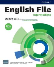 English File 5E Intermediate SB access to Exam Confidence. Autor: Oxenden Clive, Lambert Jerry. Dadada.pl Okładka książki English File 5E Intermediate SB access to Exam Confidence