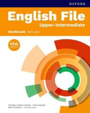 Okładka książki English File 5E Upper-Intermediate WB + key