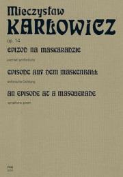 Okładka książki Epizod na maskaradzie Poemat symfoniczny na...