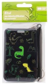 Opakowanie Etui na identyfikator wysuwane Dino HAPPY COLO