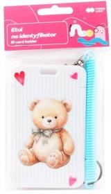 Opakowanie Etui na identyfikator wysuwane Teddy HAPPY COLOR