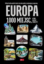 Okładka książki Europa 1000 miejsc