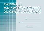 Opakowanie Ewidencja masy wprowadzonych do obrotu opakowań