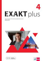 Exakt plus 4 podręcznik. Autor: Opracowanie zbiorowe. Dadada.pl Okładka książki Exakt plus 4 podręcznik