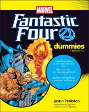 Fantastic Four For Dummies wer. angielska. Autor: Justin Peniston. Dadada.pl Okładka książki Fantastic Four For Dummies wer. angielska