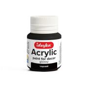 Opakowanie Farba akrylowa Czarny 20ml