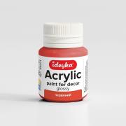 Opakowanie Farba akrylowa Czerwony 20ml