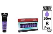 Opakowanie Farba akrylowa jasny fiolet 35ml (8szt)