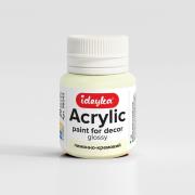 Opakowanie Farba akrylowa Krem cytrynowy 20ml