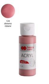 Opakowanie Farba akrylowa Matt różany 60ml HAPPY COLOR