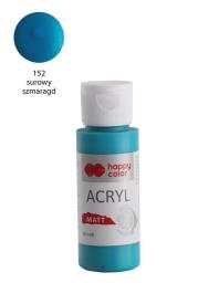 Opakowanie Farba akrylowa Matt szmaragdowy 60ml HAPPY COLOR