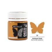 Farba akrylowa metaliczna antique gold 51 20ml. Wydawca: Rosa. Dadada.pl Opakowanie Farba akrylowa metaliczna antique gold 51 20ml