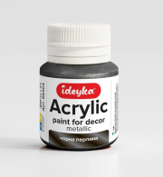 Opakowanie Farba akrylowa metaliczna Czarna perła 20ml