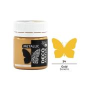 Farba akrylowa metaliczna gold 54 20ml. Wydawca: Rosa. Dadada.pl Opakowanie Farba akrylowa metaliczna gold 54 20ml