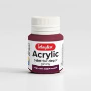 Opakowanie Farba akrylowa Orzechowy brąz 20ml
