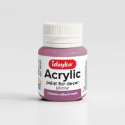 Opakowanie Farba akrylowa Różowy i ebonitowy 20ml