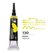 Farba aktylowa kontur universal fluor yellow 20ml. Wydawca: Rosa. Dadada.pl Opakowanie Farba aktylowa kontur universal fluor yellow 20ml