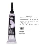 Farba aktylowa konturowa universal silver 20ml. Wydawca: Rosa. Dadada.pl Opakowanie Farba aktylowa konturowa universal silver 20ml