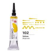 Farba aktylowa konturowa universal yellow 20ml. Wydawca: Rosa. Dadada.pl Opakowanie Farba aktylowa konturowa universal yellow 20ml