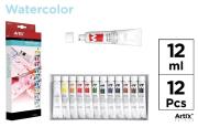 Opakowanie Farba akwarelowa 12ml 12 kolorów
