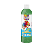 Opakowanie Farba dekoracyjna brokatowa zielona 250ml