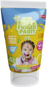 Opakowanie Farba dla malowania palcami żółta 65ml