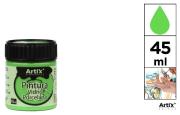 Opakowanie Farba do szkła i ceramiki 45ml jasnozielona (6szt)