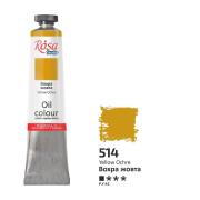 Farba olejna yellow ochre 514 45ml. Wydawca: Rosa. Dadada.pl Opakowanie Farba olejna yellow ochre 514 45ml