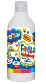 Opakowanie Farba plakatowa biała 500ml BAMBINO