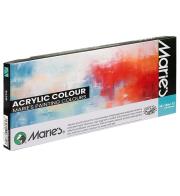 Opakowanie Farby akrylowe Maries 12ml x 12 kolorów