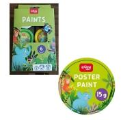 Farby plakatowe 15g x 6 kolorów EASY. Wydawca: Easy Stationery. Dadada.pl Opakowanie Farby plakatowe 15g x 6 kolorów EASY