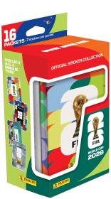 Opakowanie Fifa World Cup 2026 puszka kolekcjonera z naklejkami