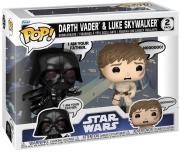 Opakowanie Figurka Funko POP Star Wars: Darth Vader and Luke