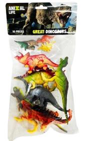 Figurki dinozaury 10szt. Wydawca: Quint. Dadada.pl Opakowanie Figurki dinozaury 10szt