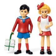 Figurki Tommy i Annika Pippi. Wydawca: MICKI. Dadada.pl Opakowanie Figurki Tommy i Annika Pippi