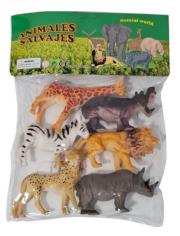 Opakowanie Figurki - Zwierzęta safari