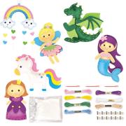 Opakowanie Filcowe wyszywanki baśnie