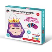 Opakowanie Filcowe wyszywanki - torebka księżniczka