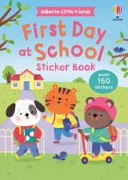 Okładka książki First Day at School Sticker Book